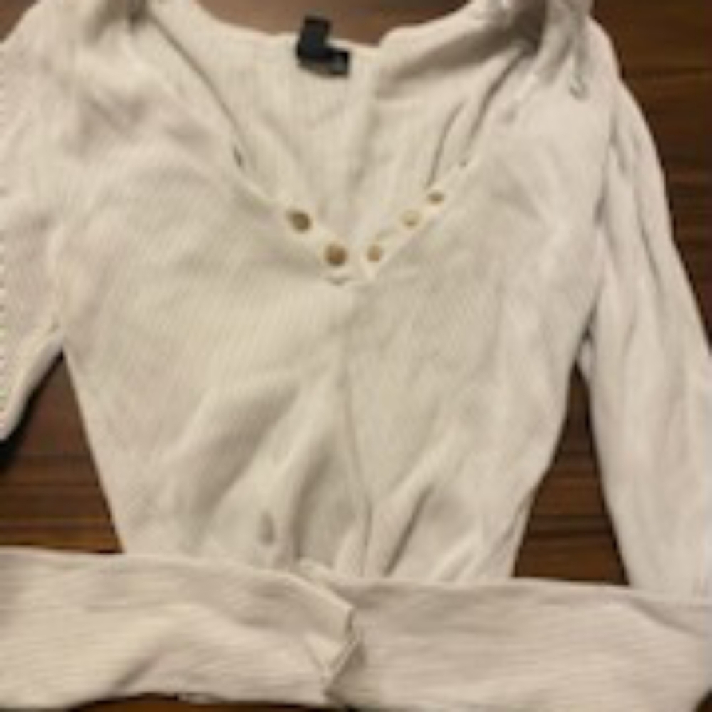 White button down shirt